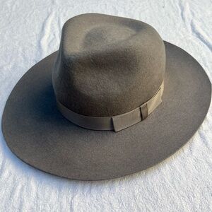 Gray Felt Hat